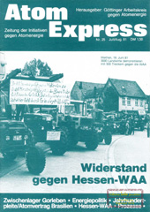 Atom Express 25, Juli/August 1981