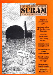 Nr 79, Oct/November 1990; Japan's plutonium gut, contaminated coast controversy, Dounreays deadly trade