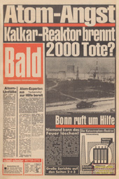 1986, Bald. Kalkar brennt. Germany, published after Chernobyl