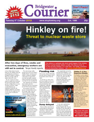 2009, another English spoof newspaper on the planned Hinkley C nuclear reactor