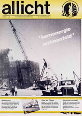 nov/dec 1982: Radioactief Maaswater; Problemen met geheim Cogma-kontrakt; Atoomstroom onbetaalbaar; Opwerking; Belgi 6 nieuwe kerncentrales