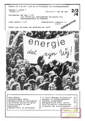 okt. 1977: UCN; stop kalkar; Ahaus; zonne-energie; kernfusie; uranium zoekgeraakt; energiebeleid Carter