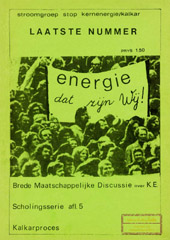 febr. 1979: laatste nummer; scholingsserie 05; kalkar-proces; kernenergie en demokratie; UC in BRD