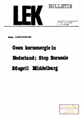apr 1980: Derde mobilisatiekrant voor 'Geen kernenergie in Nederland; Stop Borssele'; Kort verslag vergadering 8 april; Oproep; Busvervoer