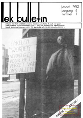 jan 1982: Aktie in Den Haag; Arnhemse Processen; West Duitsland op de atoomtoer; Stopzetting LEK-subsidie