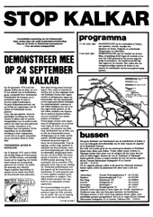 Nr 3: Dit is een special: de 'Stop Kalkar Krant' waarvan er in Nijmegen 4000 verkocht zijn