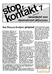 nr 7, januari 1984: proces Kuiper geopend; PUEM schaatst weer scheef; electriciteitsbedrijven hebben het moeilijk; watertribunaal