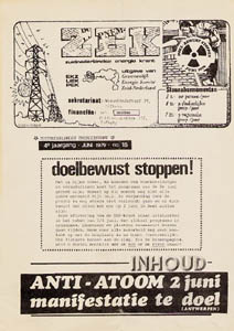 Nr 18, juni 1979: Thema-nummer manifestatie Doel-bewust stoppen