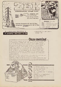 Nr 20 oktober 1979: Teleac-cursusteam niet objectief; BB onderzoekt kernexplosie; Heropening opwerking Mol?; Asterix en de kernsentrale; Boekenrubriek