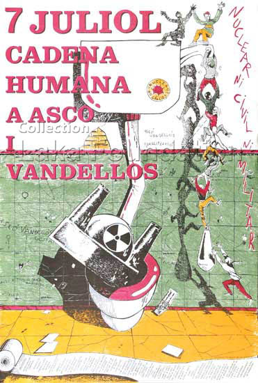 Cadena humana a Asco i Vandellos, 1990-2000