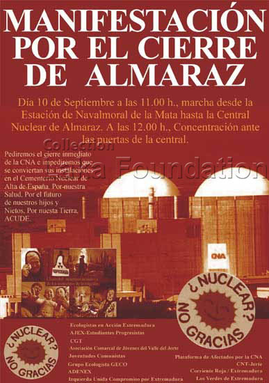 Manifestacion por el cierre de Almaraz, 2005