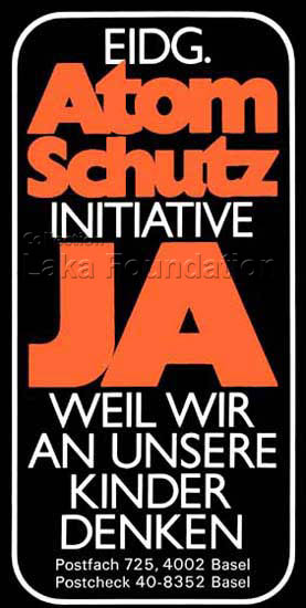 Atomschutz Initiative,JA!, 1978