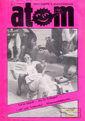 Atom Nr. 16, Sommer 1987; Salzstock Gorleben, Ein jahr nach Tschernobyl, Widerstandsdiskussion