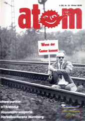 Atom Nr 24, Winter 1988: Herbstkonferenz in Nuernberg; Atomtransporte; Wackersdorf; Hanau-Skandal; Brokdorf; HTR-Modul; Sauglingssterblichkeit