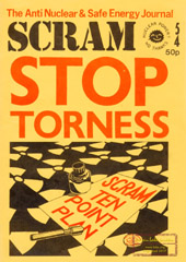 Nr 54, June/July 1986; Stop Torness, Dounreay, Chernobyl reaction, SCRAM ten point plan to end nuclear power, Risk Assessment