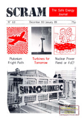Nr 68, Dec 1988/January 1989; Nuclear waste store for Heysham, reactors at sea, radiation and the environment, Hinkley Hearings