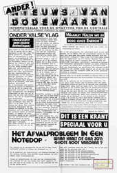 May 1981, Dutch spoof of a newspaper published by the operator of the Dodewaard nuclear power plant