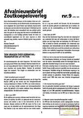 nr 9, april 1999: kernafvaltransporten uit Petten; kernafval Duitsland; ieder voor zich en kernafval tegen ons allen